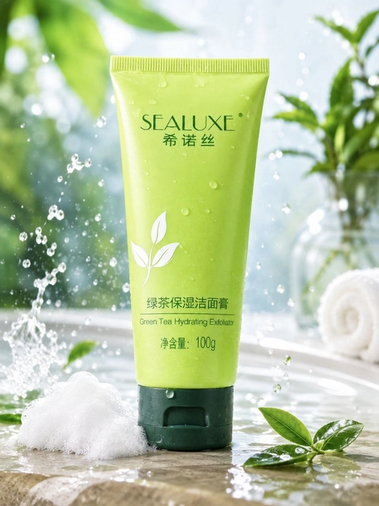 Greenleaf пенка, с зеленым чаем, для умывания, очищение лица