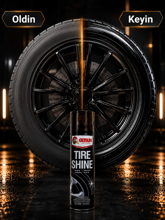 Getsun Tire Shine shinalar uchun qoraytiruvchi aerozol, 500 ml