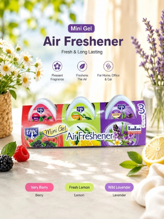 AIR Fresher xushbo'ylantiruvchi gel 3 tasi 1 da