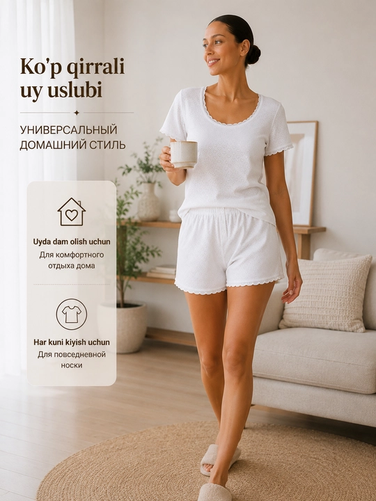 Ayollar uchun yumshoq pijama