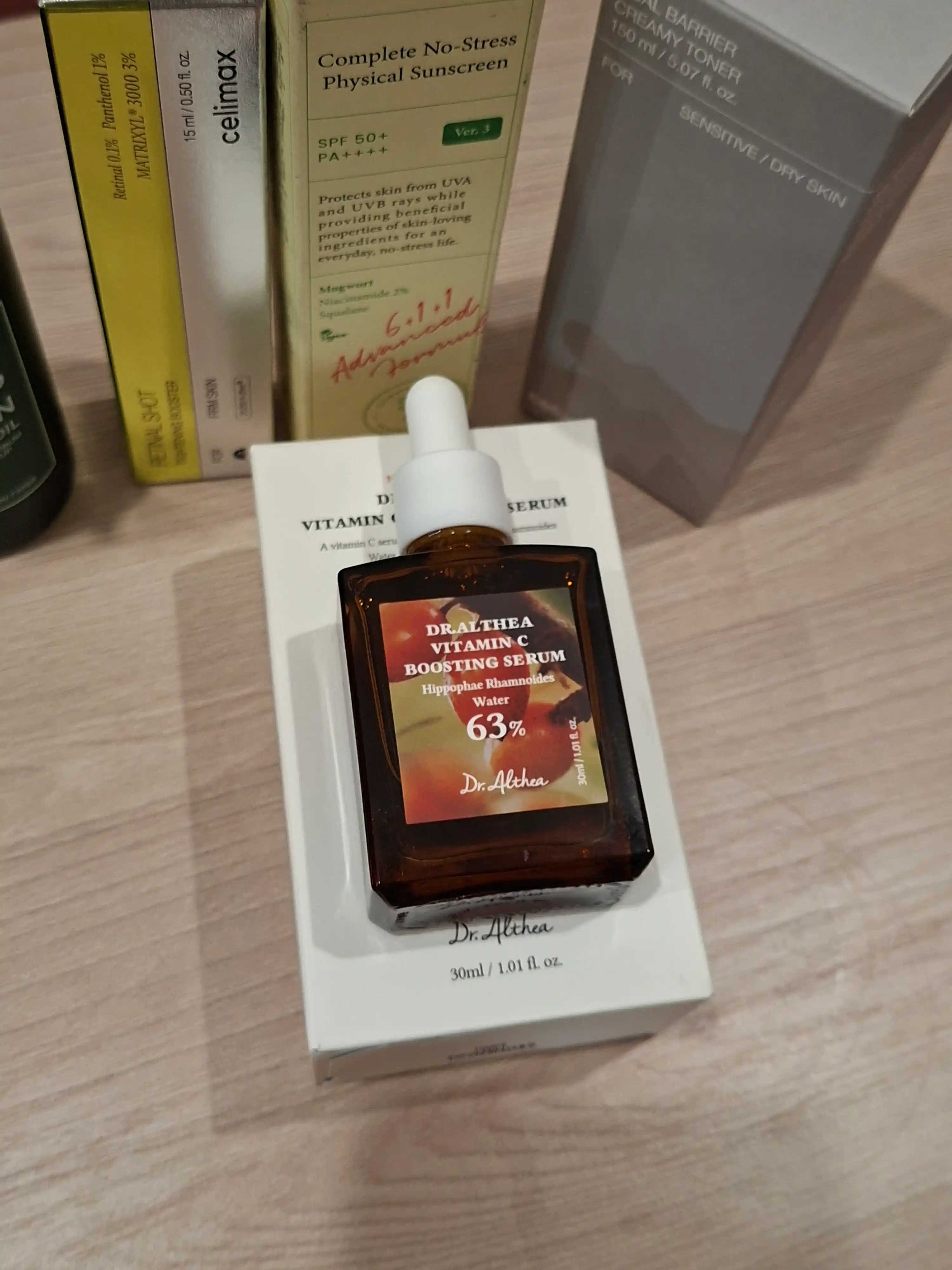 Сыворотка-бустинг для лица с витамином С Dr. Althea Vitamin C Boosting Serum, 63%, 30 мл