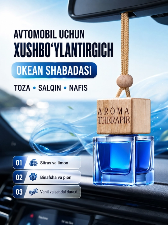 Armoda Therapie avtomobil xushbo‘ylagichi, italyan odekoloni ifori - 