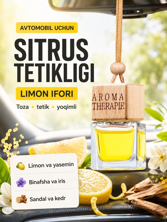 Armoda Therapie avtomobil xushbo‘ylagichi, italyan odekoloni ifori - 