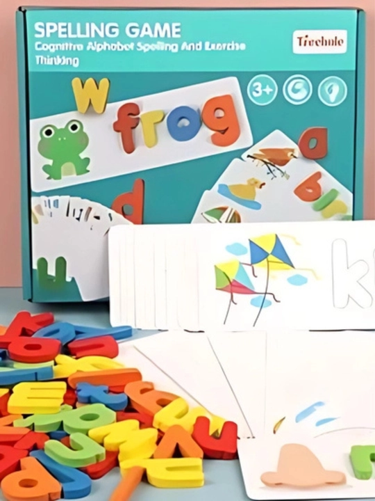 Английский алфавит "Spelling Game", учим буквы, игры с карточками, азбука - 