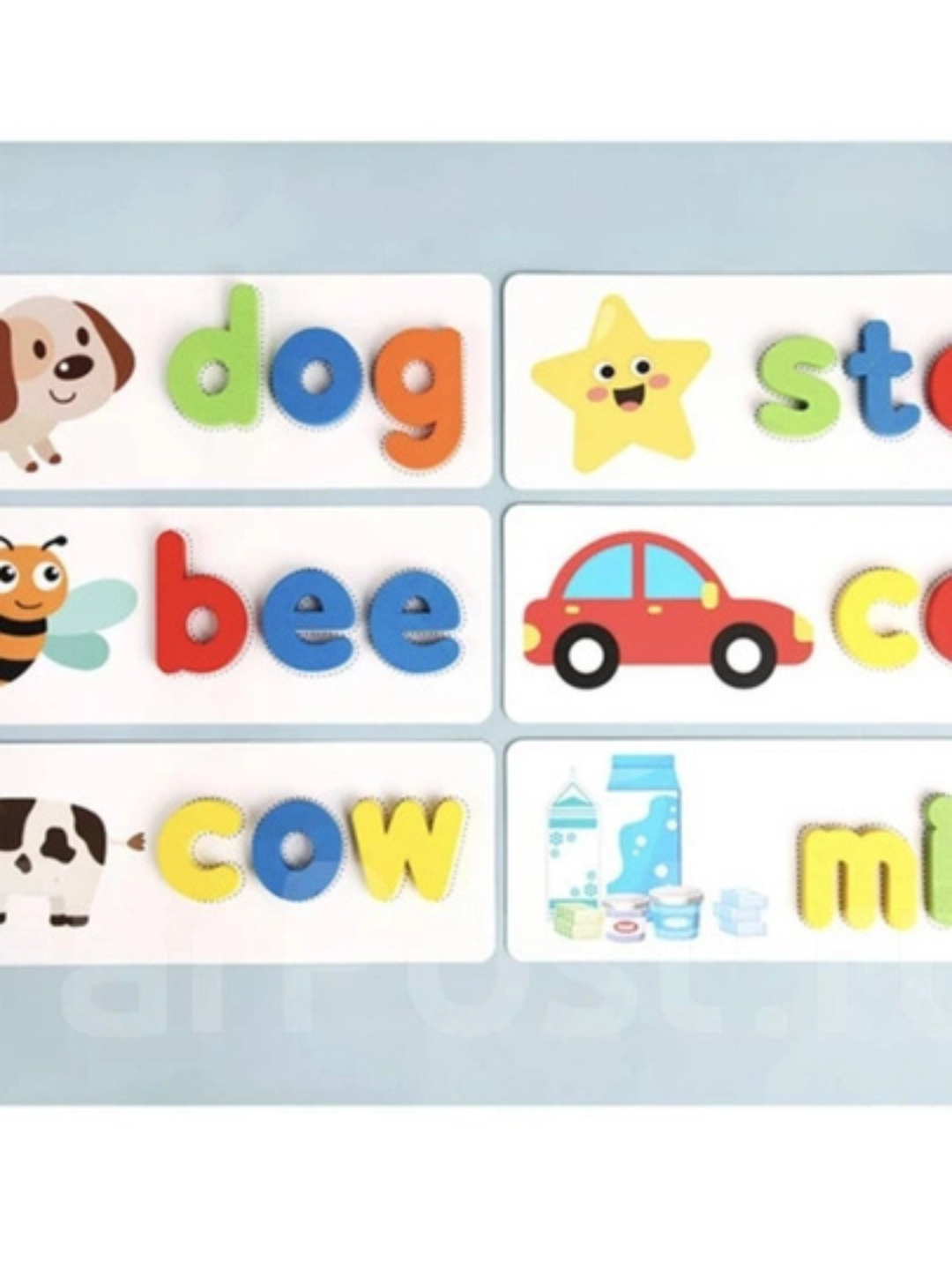 "Spelling Game" ingliz alifbosi, harflar, kartochkalar bilan o‘yinlar, alifboni o‘rganamiz