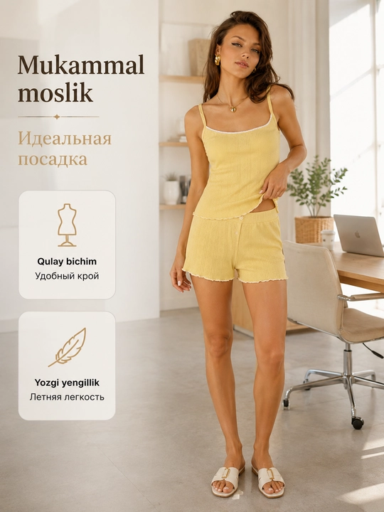 Ayollar uchun yumshoq pijama