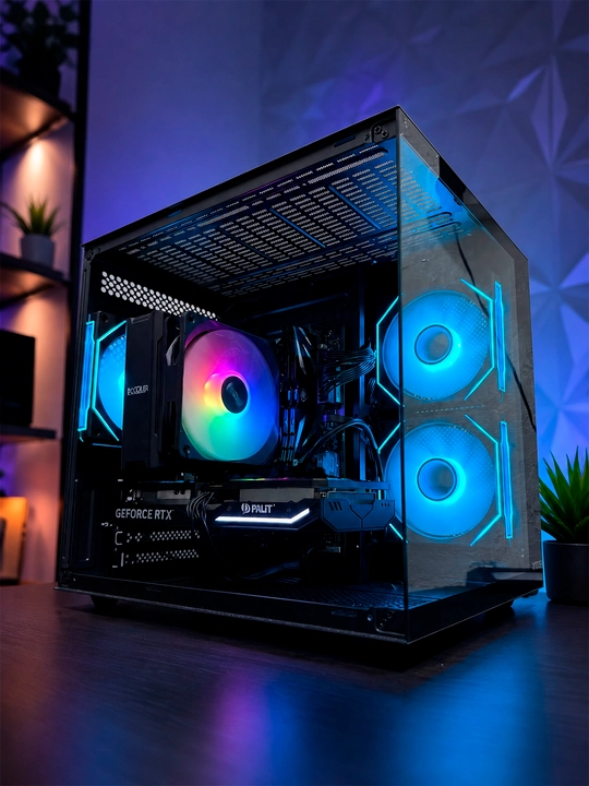 Gaming kompyuter, i5-12400F, RTX 4060 8GB, 16GB DDR4, SSD 512GB