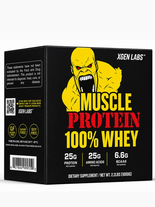 Протеин MUSCLE WHEY 100% PROTEIN 1-3-7 kg