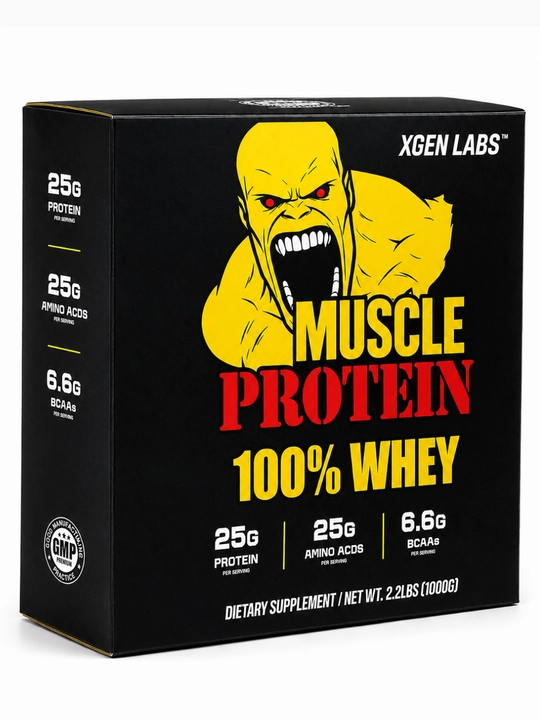 Протеин MUSCLE WHEY 100% PROTEIN 1-3-7 kg
