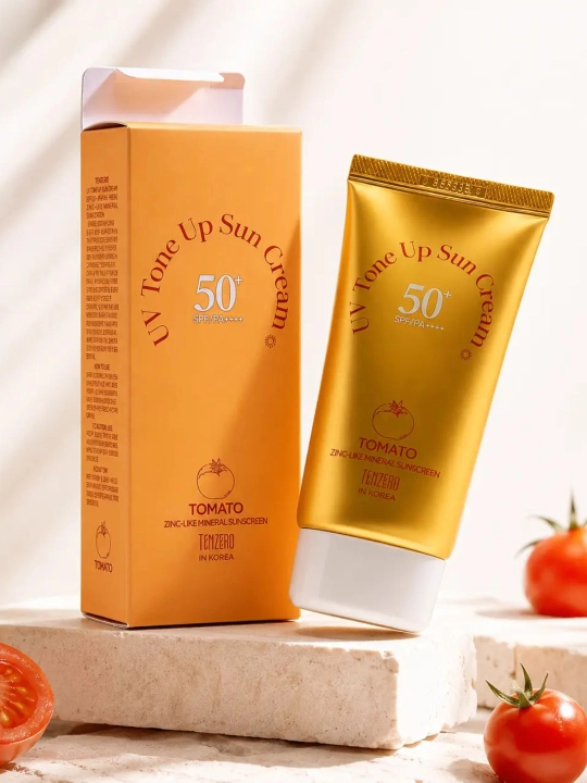 TENZERO UV Tone Up Sun Cream SPF 50+ PA++++ quyoshdan himoya kremi, 70 g - 