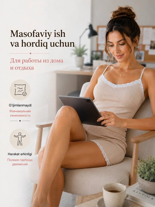 Ayollar uchun yumshoq pijama