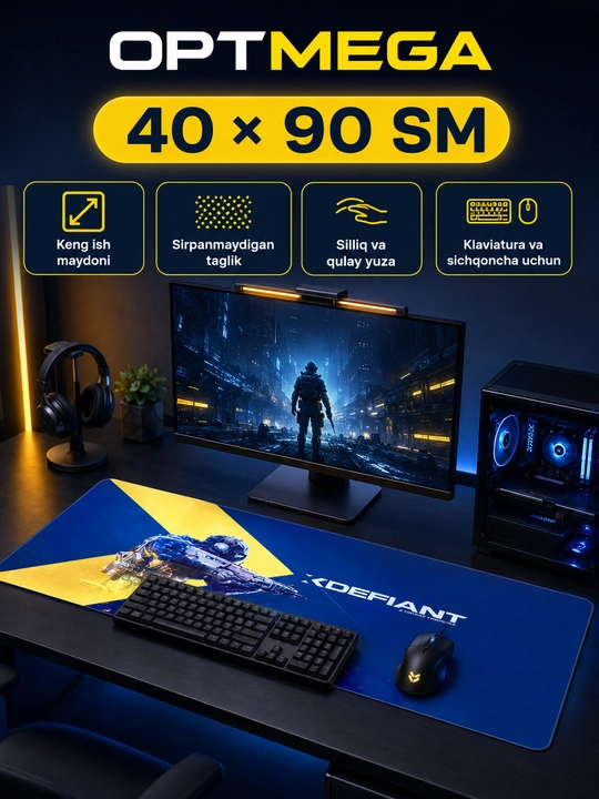 Kompyuter kovrik va sichqoncha uchun gilamcha CS GO gilamcha