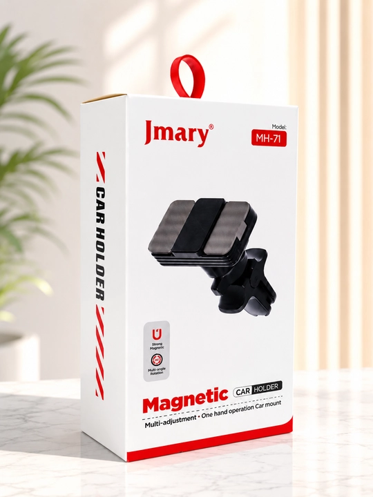 Avtomobil uchun magnit vakuumli telefon ushlagichi Magsafe bilan, 360 darajali, prisoskali