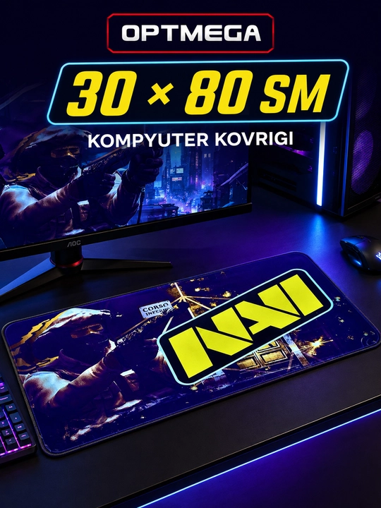 Kompyuter kovrik va sichqoncha uchun gilamcha CS GO gilamcha