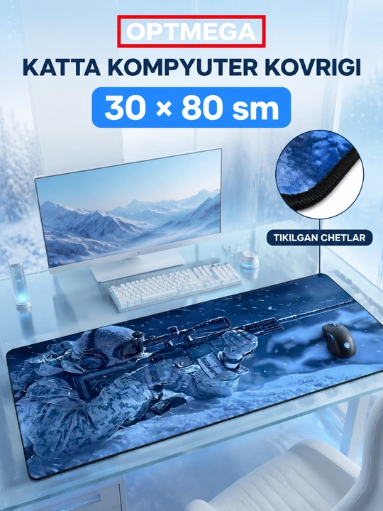 Kompyuter kovrik va sichqoncha uchun gilamcha CS GO gilamcha - 