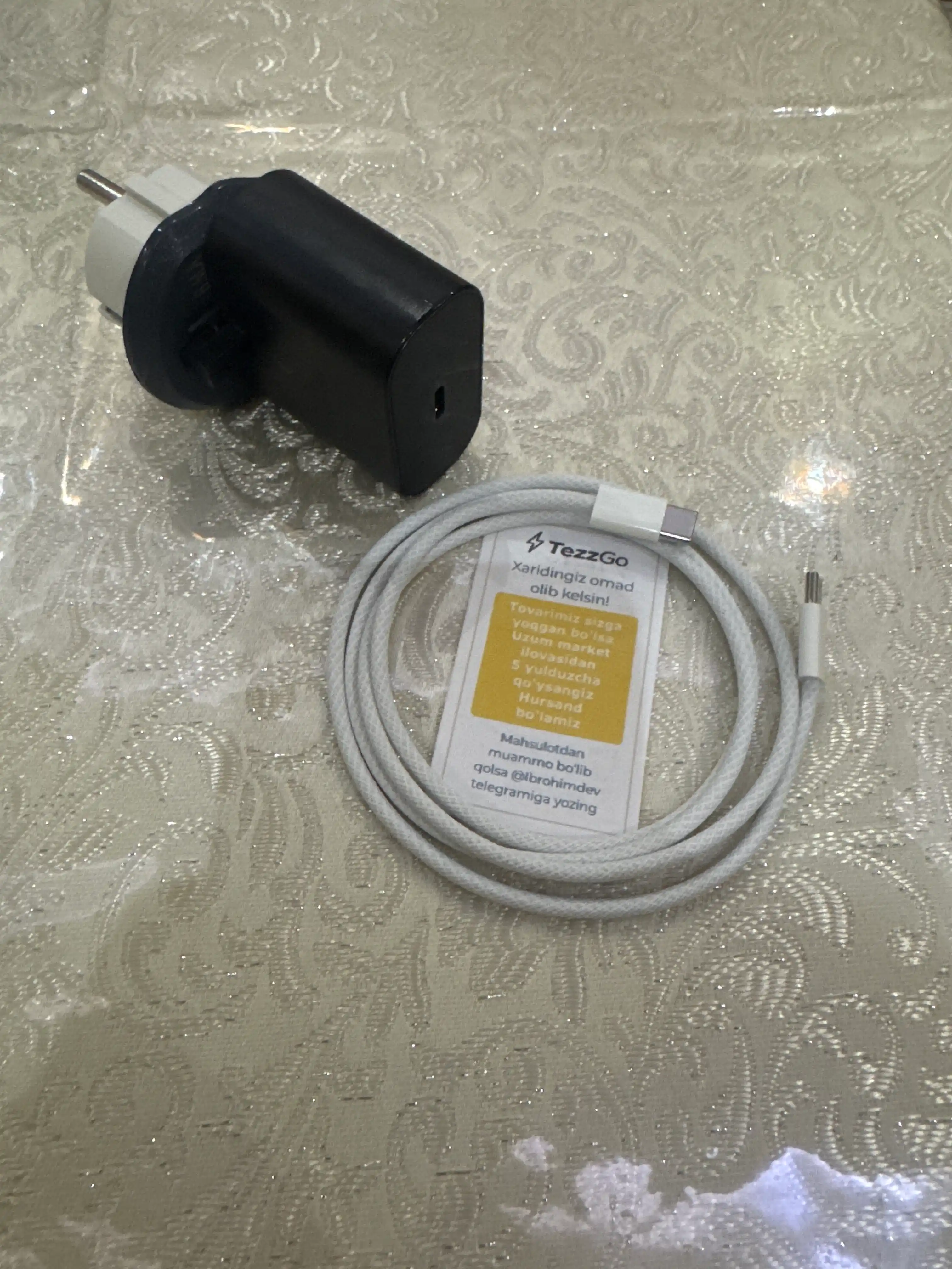 IPhone uchun Type-C to Type-C kabel 60W iPhone zaryadchik 15,16 pro/pro