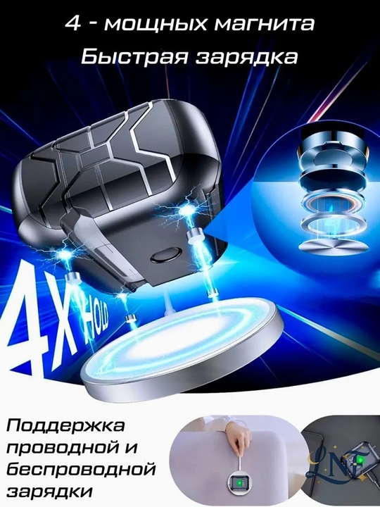 Чехол с авт-открытием для AirPods Pro 2 Pro 3, защитный кейс, наушники не включены