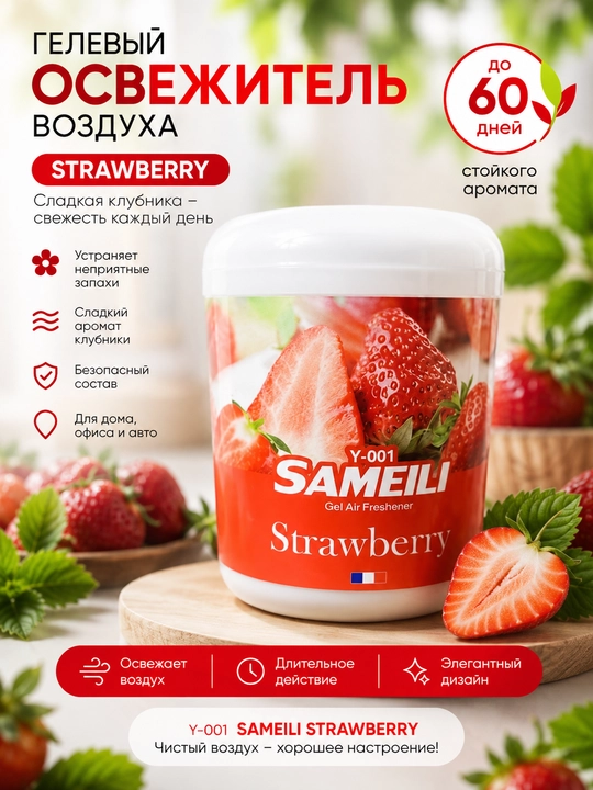 Uy, ofis va avtomobil uchun Sameili gelli havo tozalagichi, 200 g - 