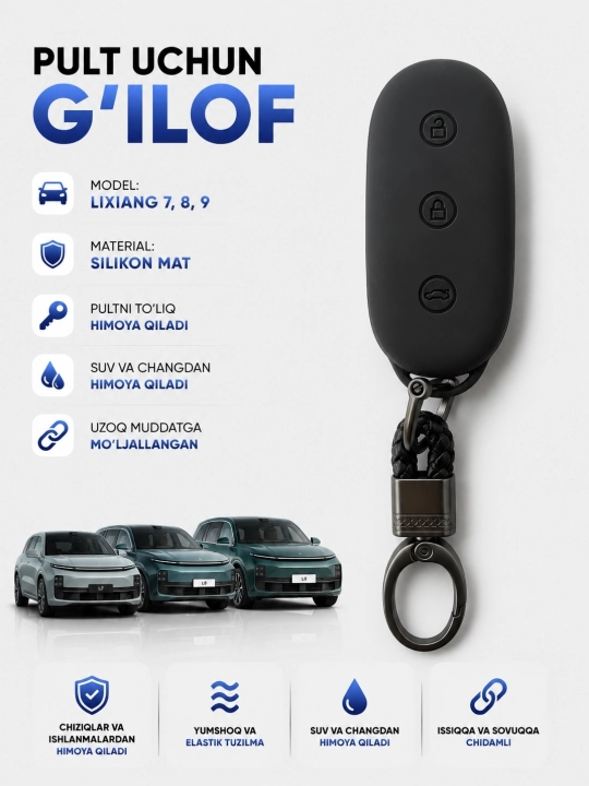 G'ilof Lixiang Li L7/ Li L8/ Li L9 kaliti uchun himoya qoplami - 