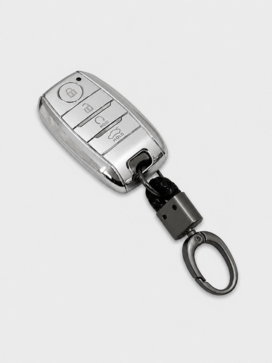 Kia Sonet uchun premium silikon kalit pulti g‘ilofi – brelok bilan