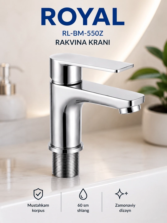 ROYAL RL-BM-550Z раковина крани cмеситель для ванной