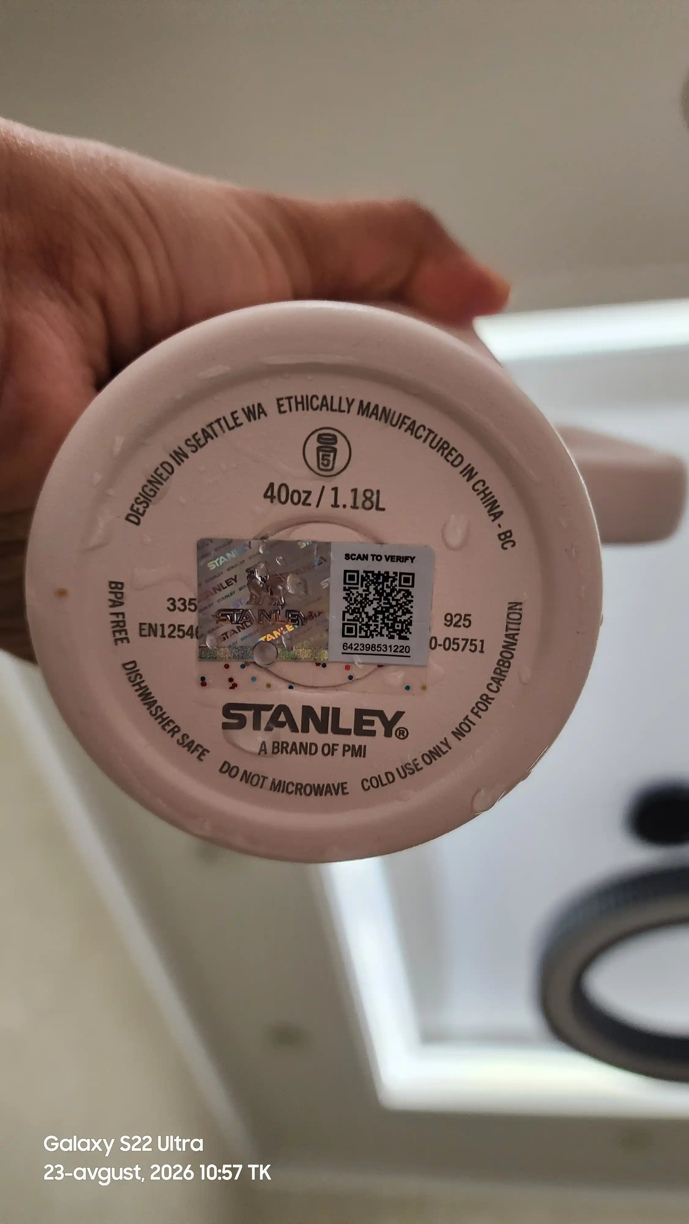 STANLEY IceFlow 2.0 — ochiladigan naychali termokara, 30 unsiya (887 ml)