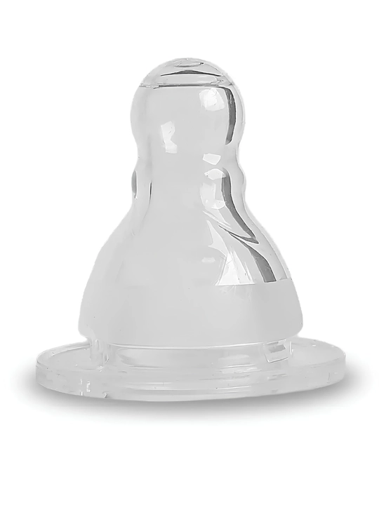 Детская бутылочка Babyland 125 мл, с силиконовой соской, антиколиковая, 0–6 мес