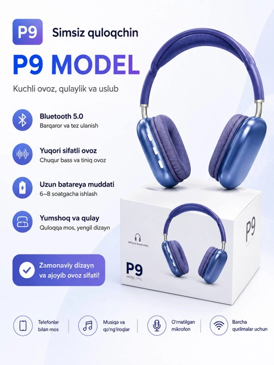 Simsiz quloqchinlar P9 - 