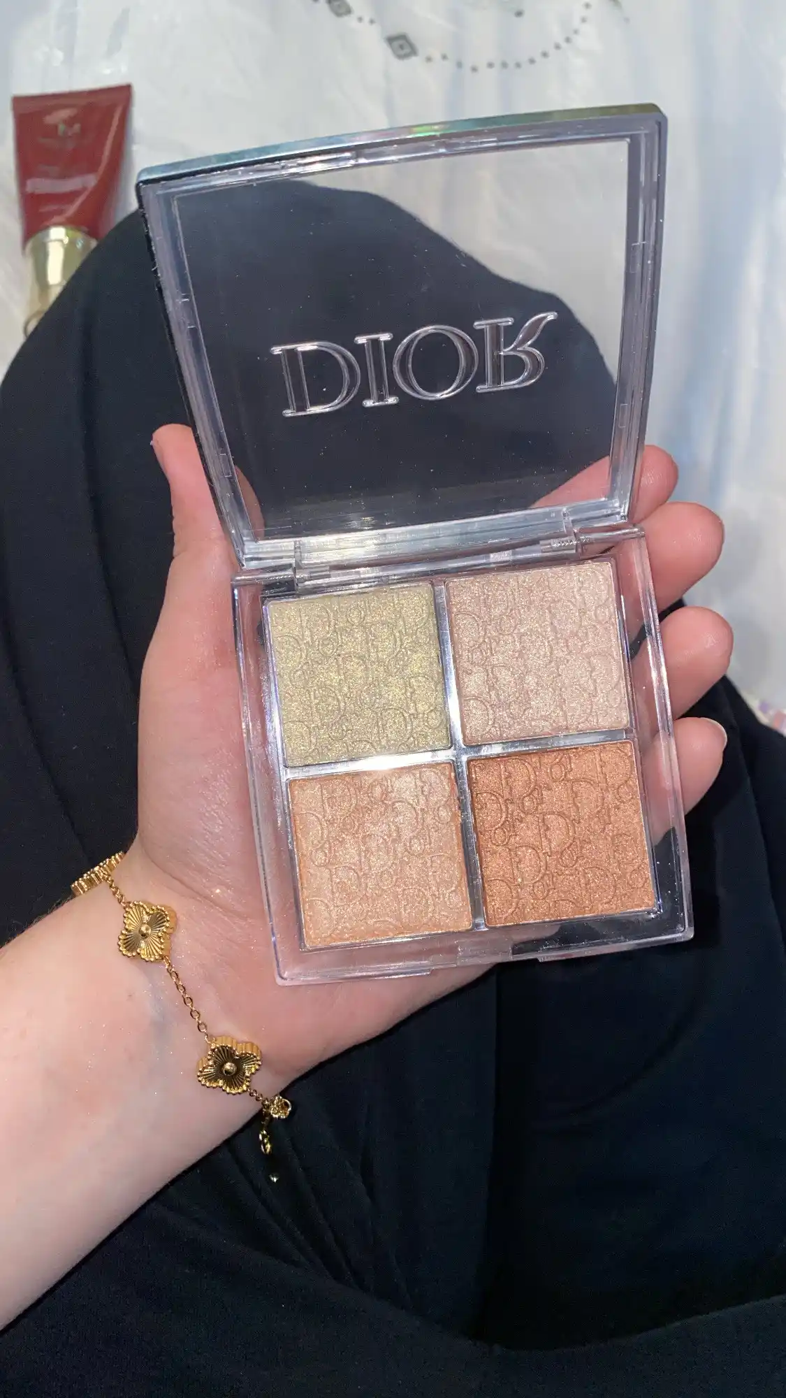 Палетка для лица xайлайтер va rumyana, DIOR
