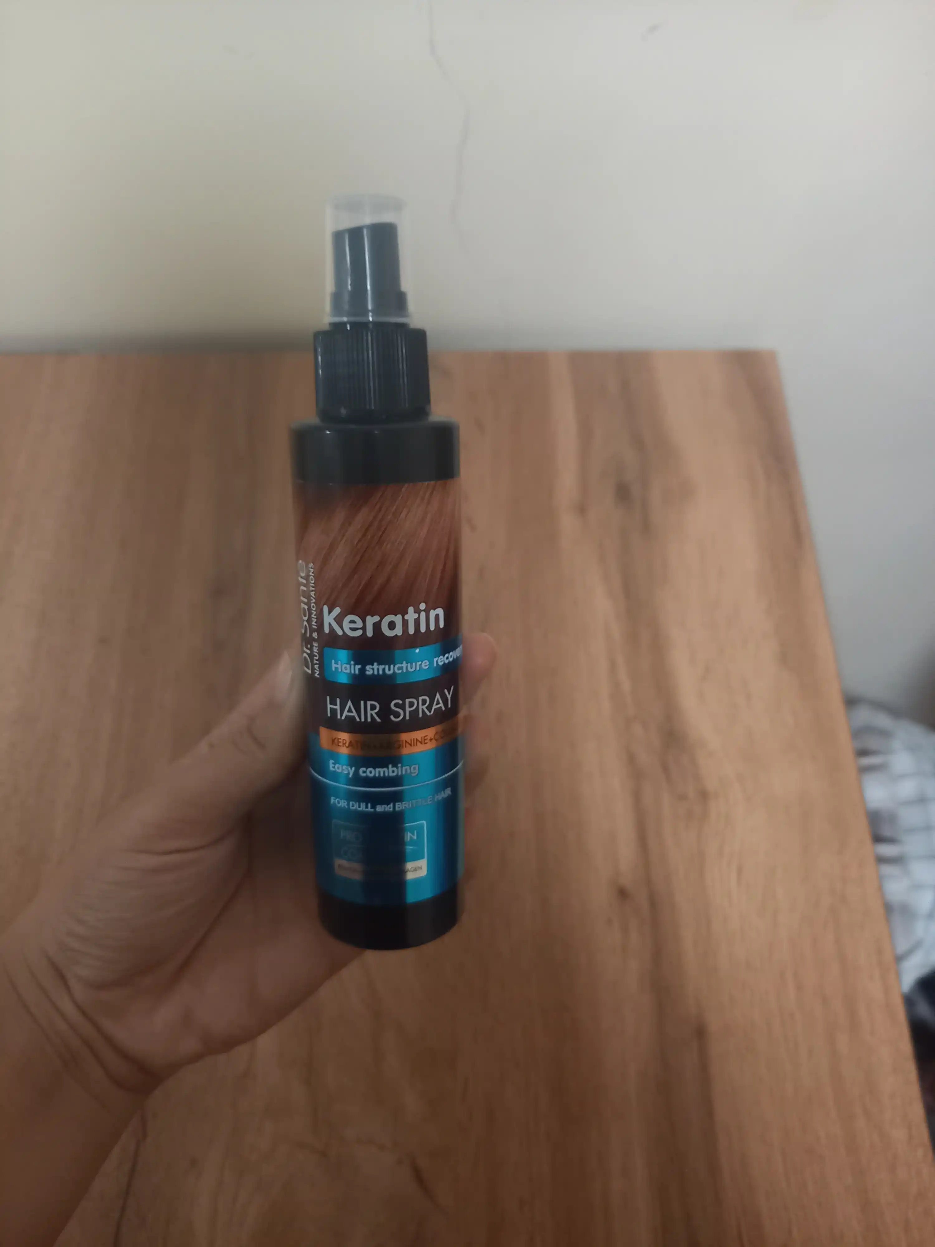 Спрей для волос, восстанавливающий, Keratin Hair, Dr.Sante, 150 мл