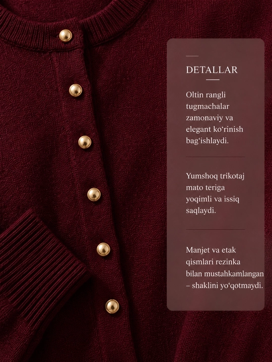 Женский кардиган
