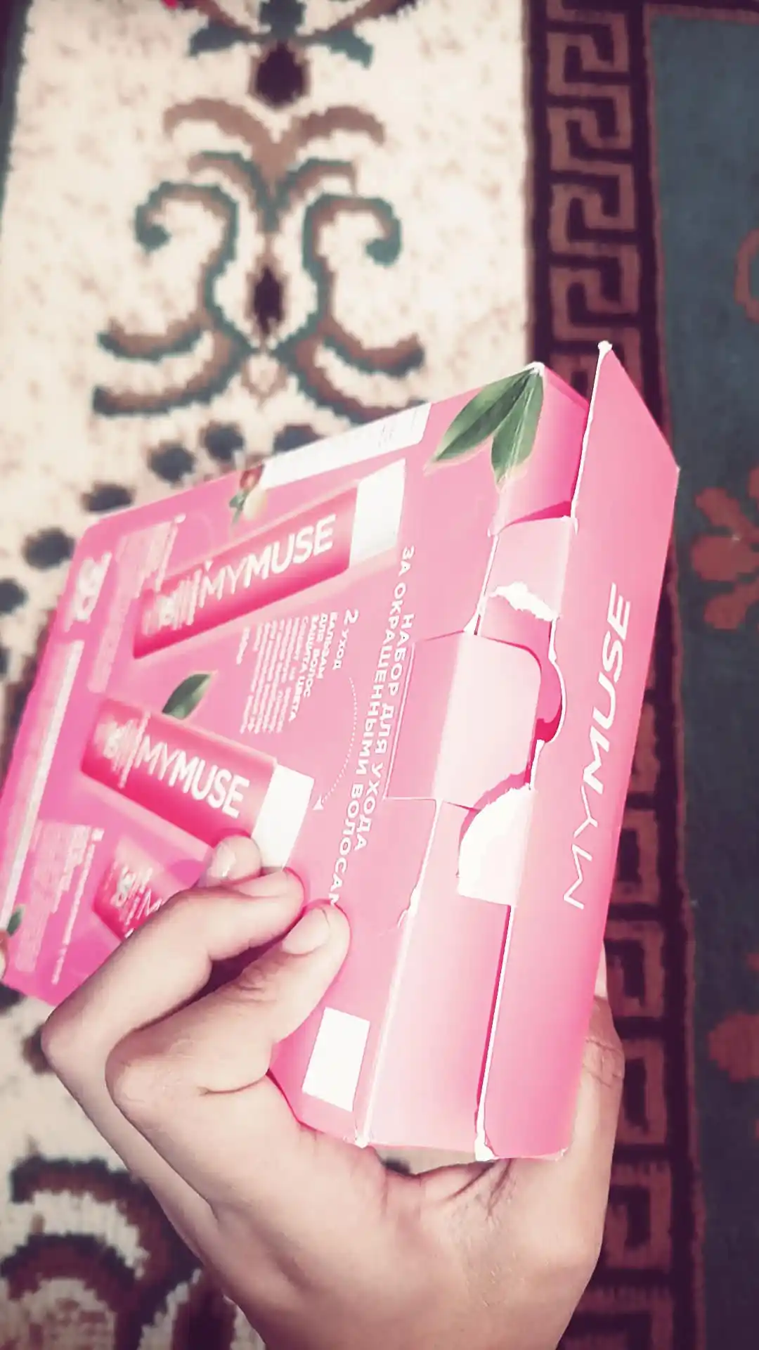 MY MUSE kosmetik soch turmagi to‘plami, sovg‘a sifatida, 200 ml