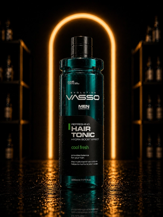 Мужской восстанавливающий тоник для всех типов волос VASSO Revitalizing