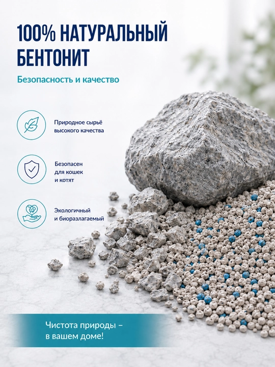 Proline bentonit, marsel sovunining xushbo'y hidi bilan, 8.5 kg