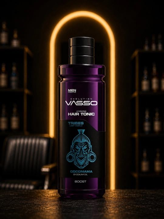 Мужской тоник для объема и густоты тонких волос VASSO Hair Tonic Boost