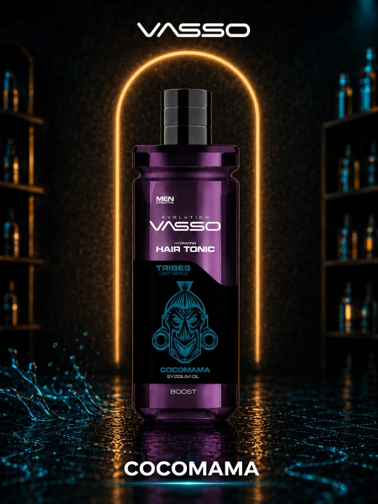 Мужской тоник для объема и густоты тонких волос VASSO Hair Tonic Boost