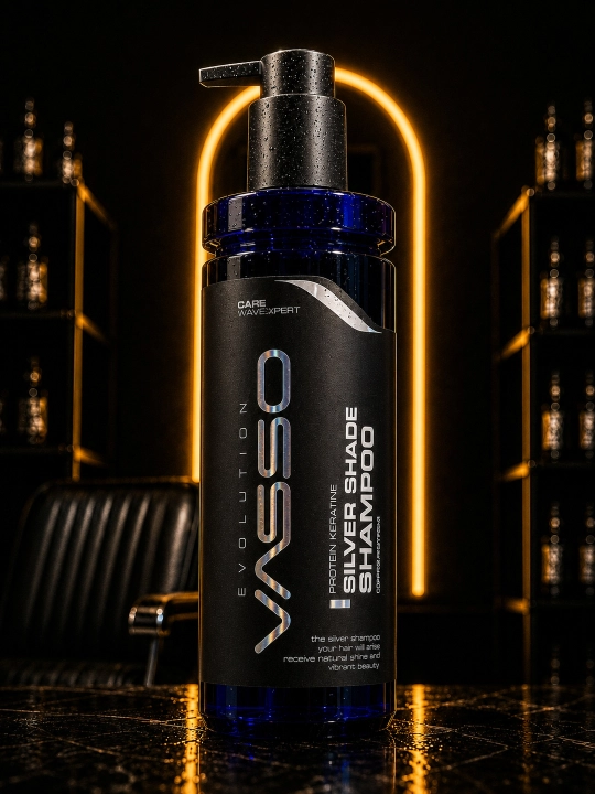 VASSO Silver Shampoo — oq va och rangli sochlar uchun shampun