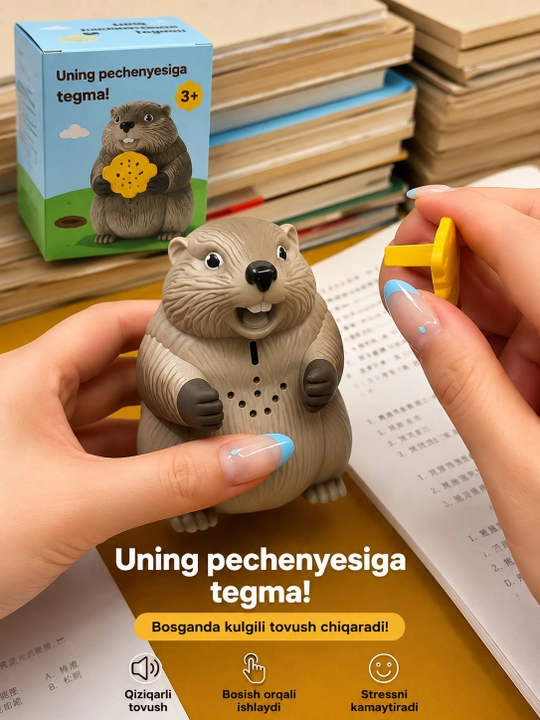 O‘yinchoq suvsari, pishloq o‘yini, interaktiv o‘yinchoq - 