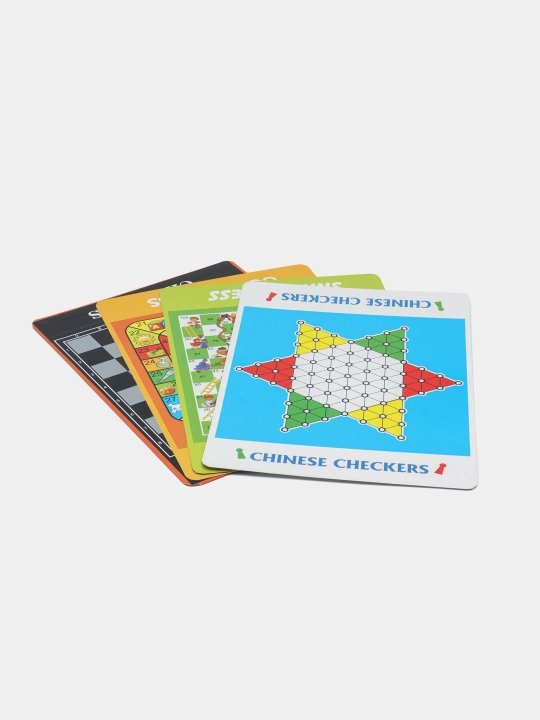 Bolalar o'yinchoq stol-transformer 9 ta 1 da SOUPTOYS shaxmat bilan