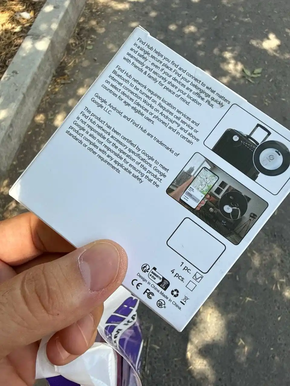 Aqlli Bluetooth GPS-treker, buyumlar, kalit va sumkalarni oson toping