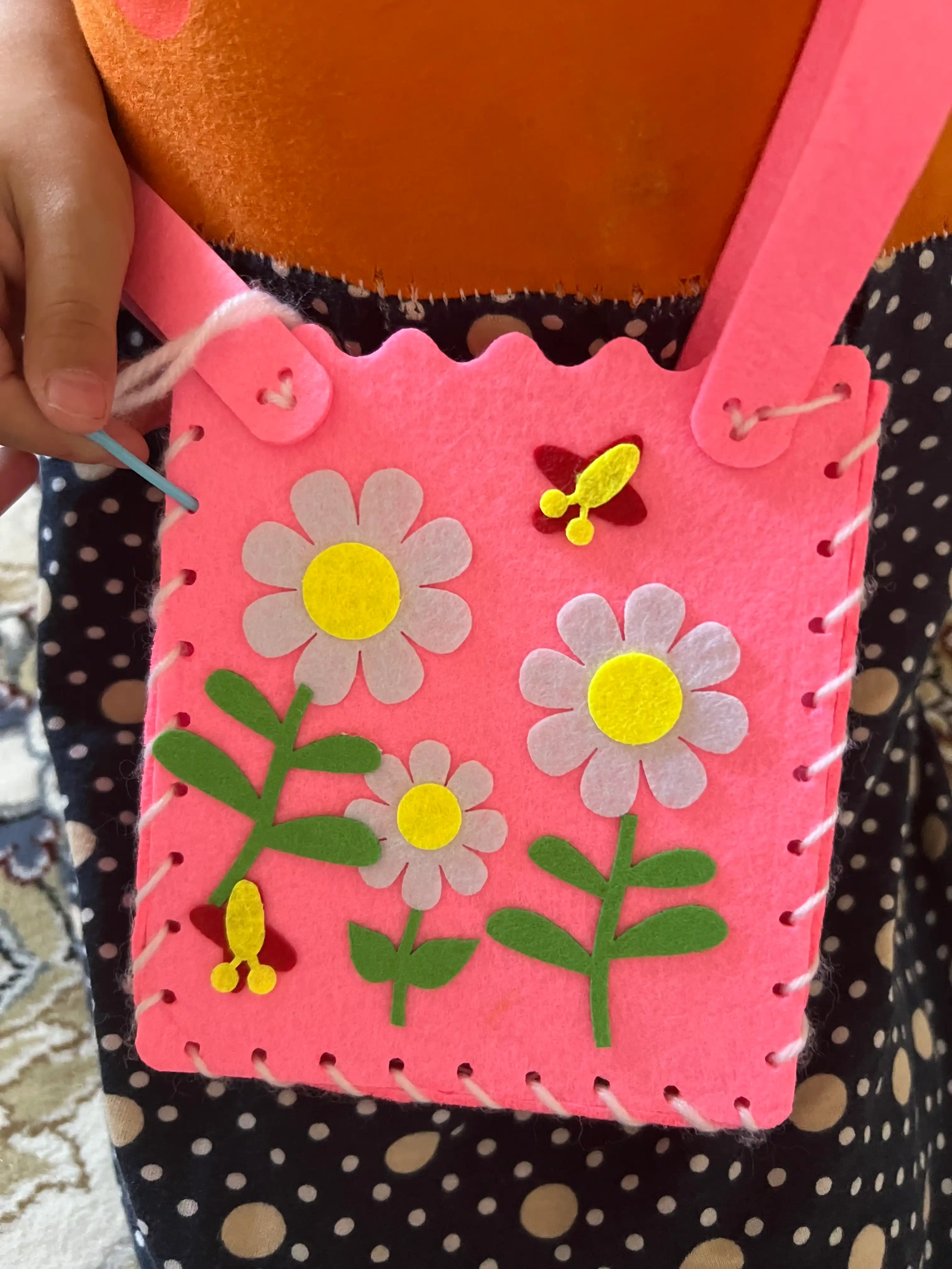 Креативный набор для шитья своими руками, для детей, развивает моторику, DIY