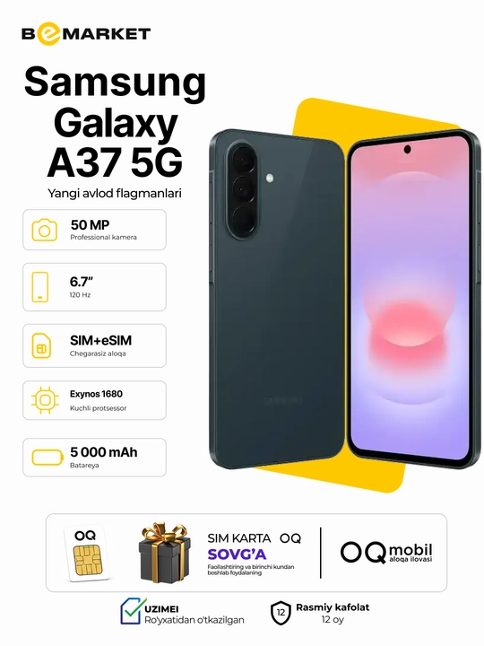 Samsung Galaxy A37 IMEI - SIM