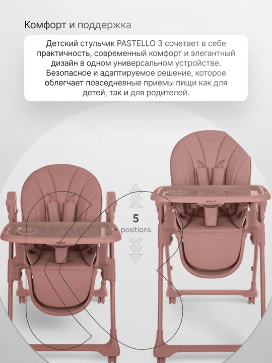Стульчик для кормления Kikka Boo Pastello 3