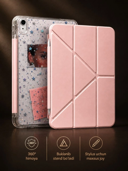 IPad 11 A16 g‘ilofi, magnit qopqoqli, 5 xil buklanib stend bo`ladi