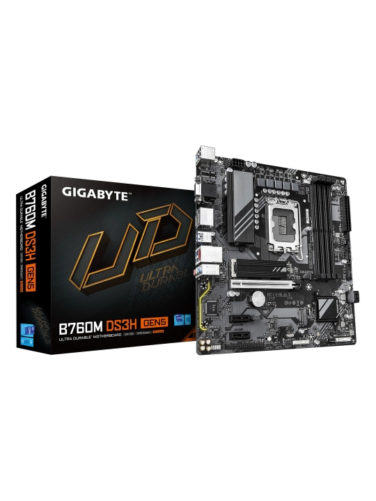 Ona plata Gigabyte B760M DS3H GEN5, LGA 1700, DDR5, microATX - 
