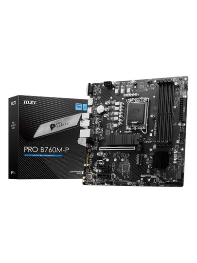 Ona plata MSI PRO B760M-P, LGA 1700, DDR4, microATX - 