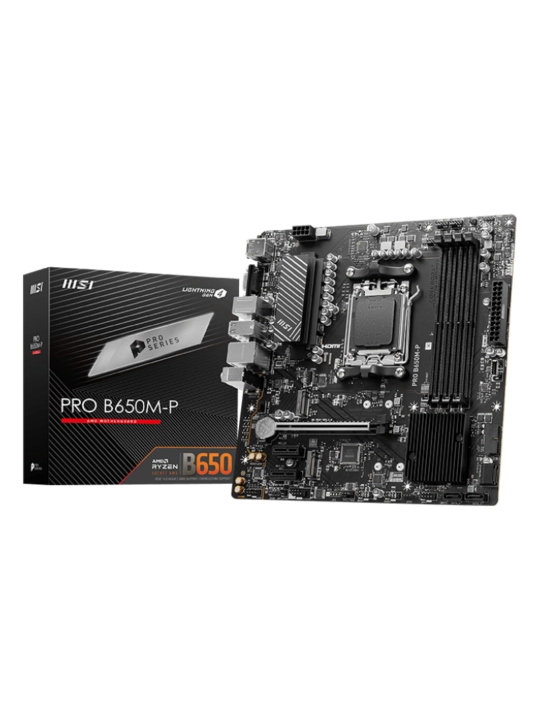 Ona plata MSI PRO B650M-P, AM5, DDR5, microATX - 