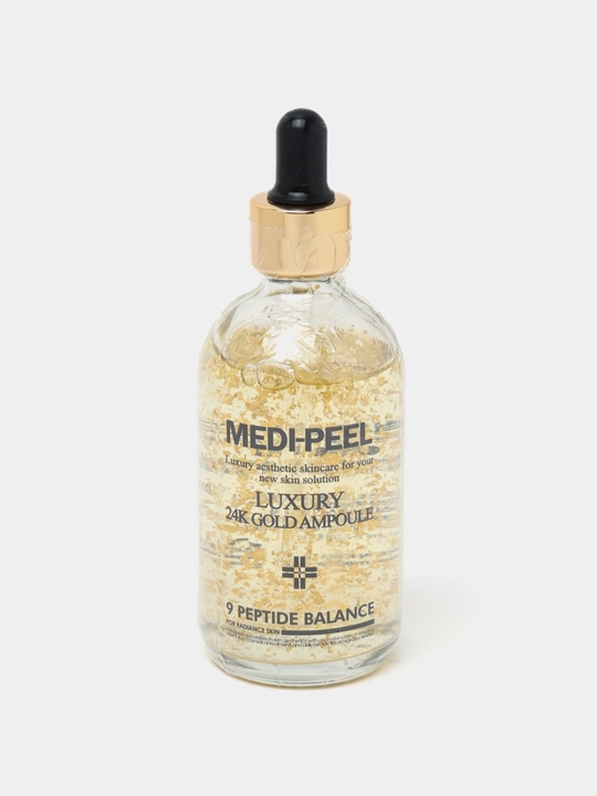 Сыворотка для лица, омолаживающая, с 24К золотом, Medi-Peel Luxury 24K Gold Ampoule, 100 мл