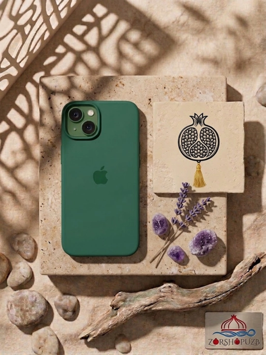 Силиконовый чехол для iPhone с логотипом Apple - 