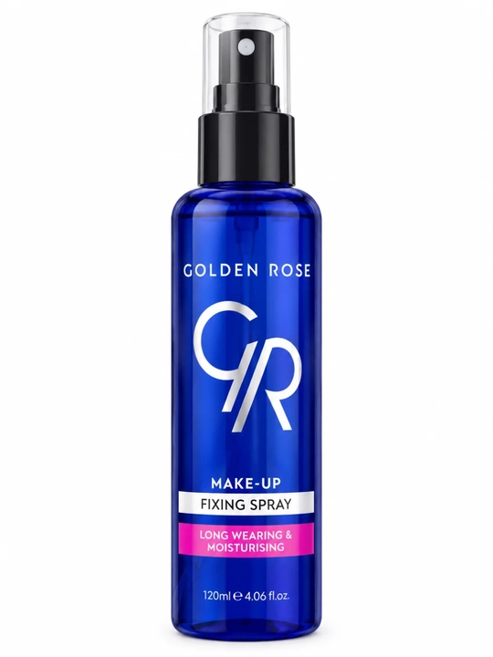 Golden rose Makiyajni mustahkamlash uchun MAKE-UP FIXING SPRAY spreyi, 120 ml